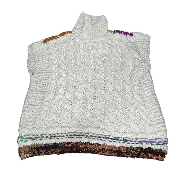 FINAL PRICE RARE FP x WeTheFree Care Sari Not Sari Organic Knit Sweater xs/s - Picture 14 of 16